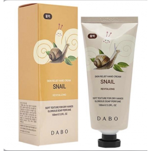 Крем для рук Snail Hand Cream 100ml Dabo