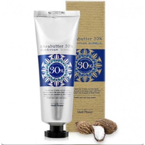 Крем для рук Sheabutter 30% hand cream (Blue Bell) 80g Medi Flower